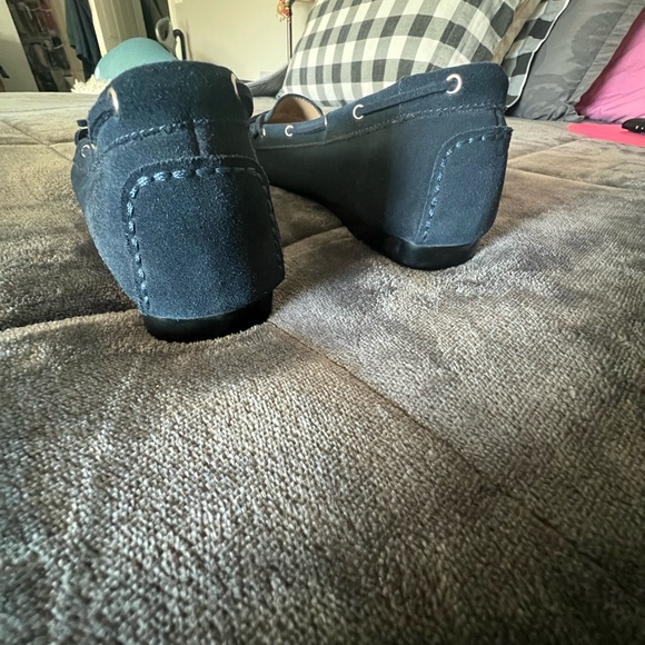 Michael Kors Navy Blue Loafers - Picture 4 of 6